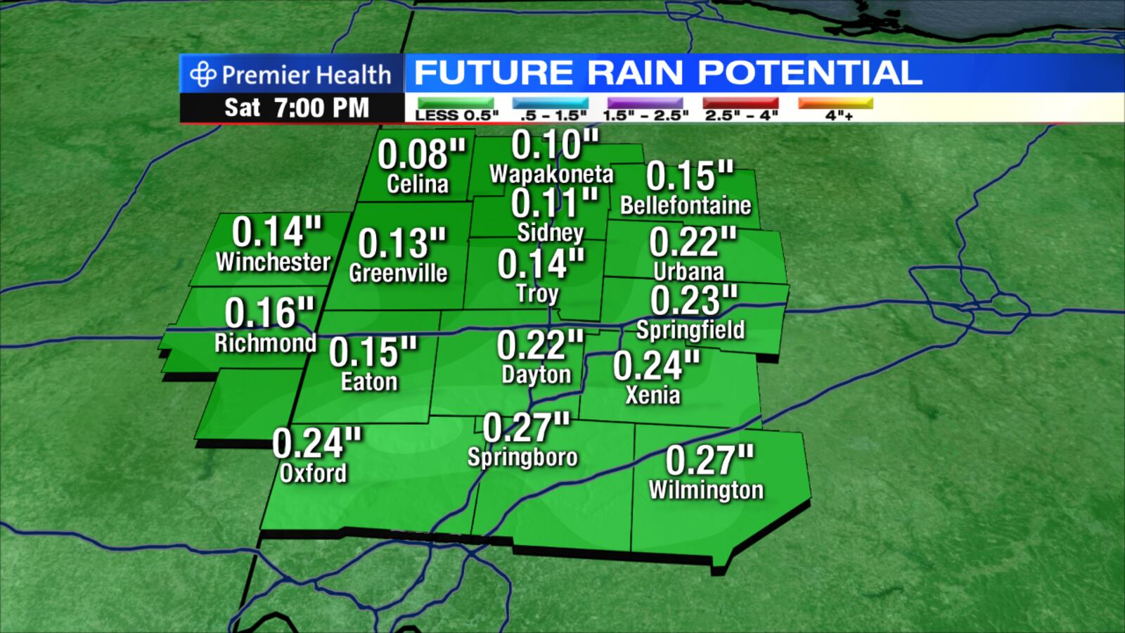 Future Potential Rainfall