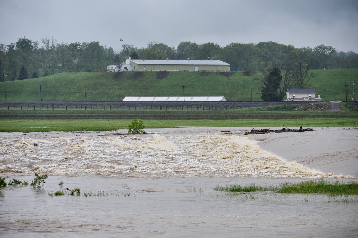 PHOTOS: Heavy rain causes flooding in Butler County