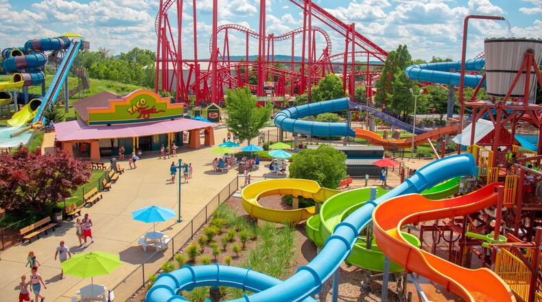 Kentucky Kingdom and Hurricane Bay is open for the 2023 season and offers a waterpark and amusement park all in one. CONTRIBUTED