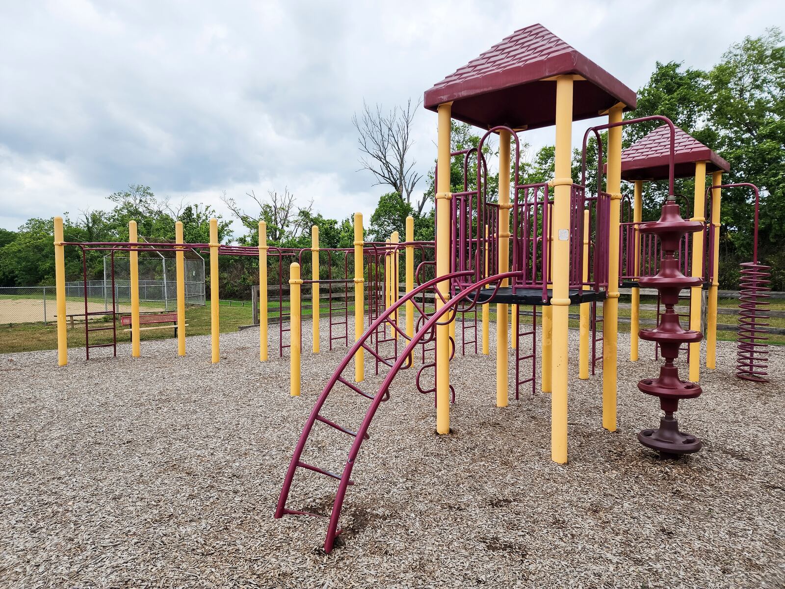 The playground at Morgan Elementary, located on Chapel Road, is pictured here. NICK GRAHAM/STAFF