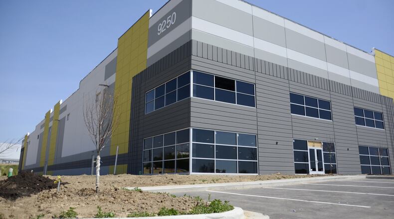 In this file photo, Ambrose Property Group was nearing completion of its first two of potentially five new buildings in the Fairfield Commerce Park business park on Seward Road in Fairfield. MICHAEL D. PITMAN/FILE