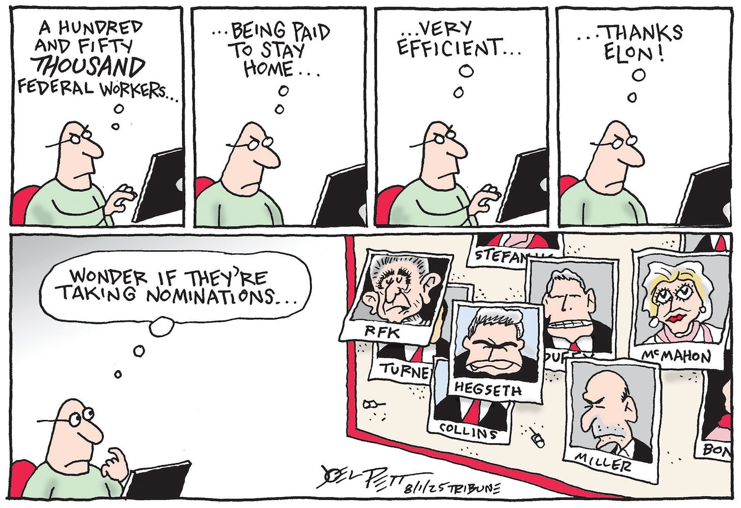 CARTOONS: Joel Pett, Aug. 5, 2025