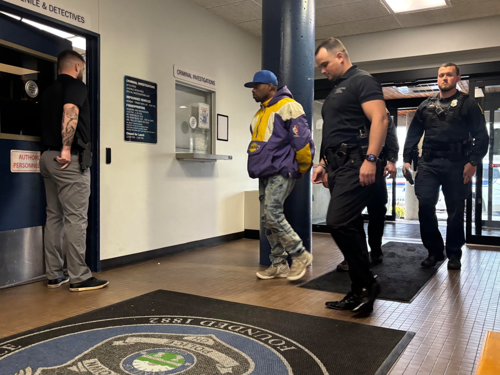 Middletown police arrest Joseph Wade Boggs, Jr. Friday on 12 charges including rape, assault and kidnapping. BRYN DIPPOLD/STAFF