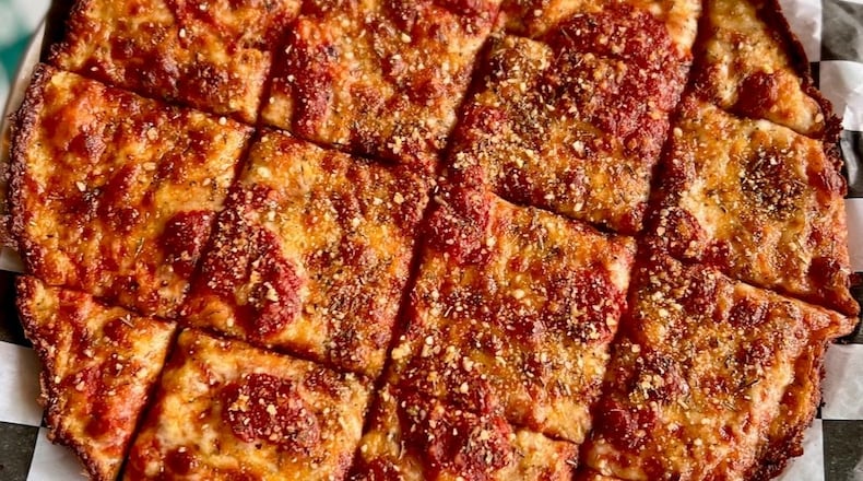 Pizza at Wayfarer Tavern in Dayton, Ky. is shown here. It is one of the participants in the 2025 Cincinnati Pizza Week. CONTRIBUTED