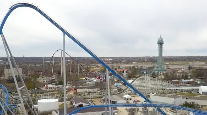 Kings Island’s new roller coaster Orion is opening this season. Contributed Photo
