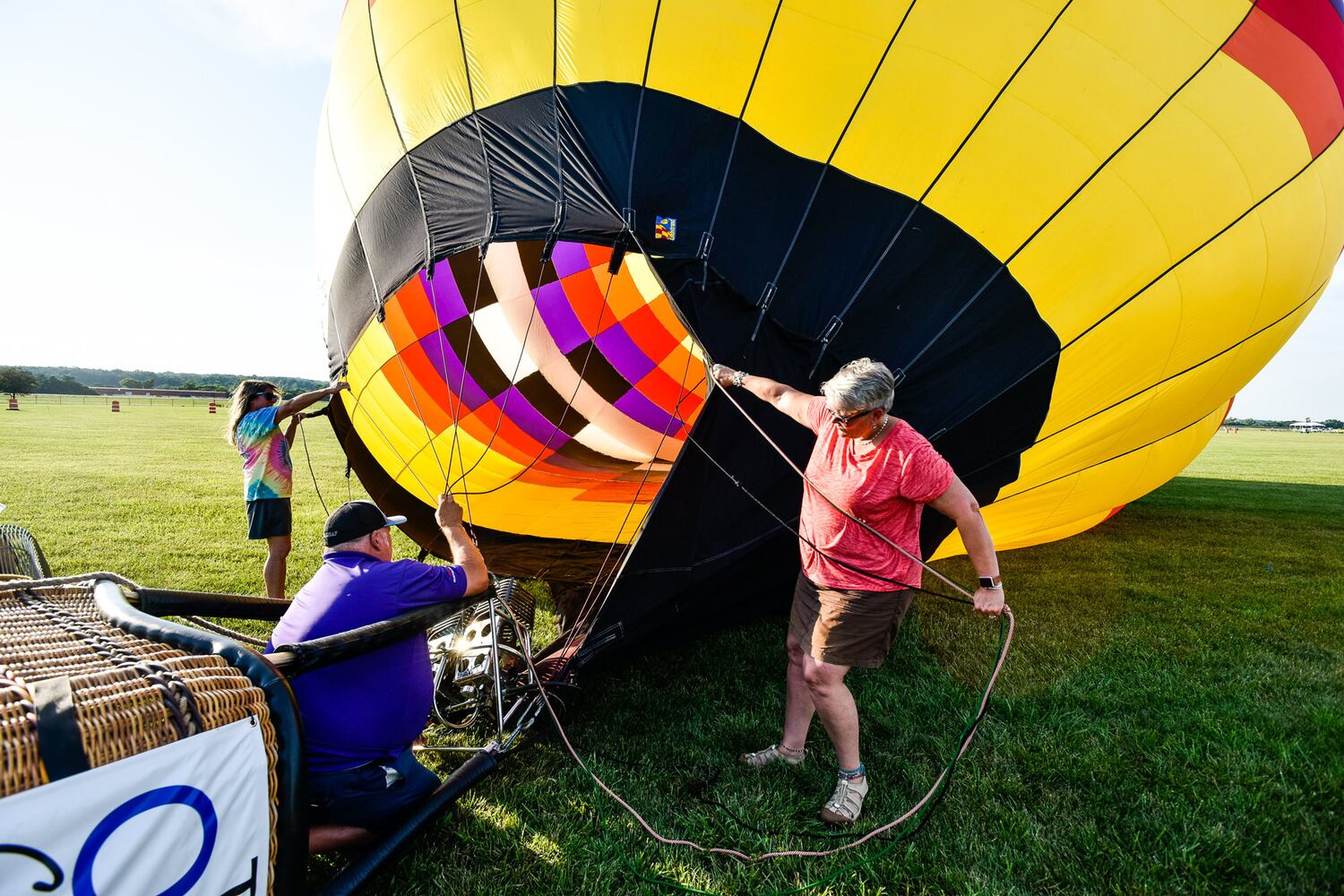 Balloons take to the air for Ohio Challenge hot air balloon festival