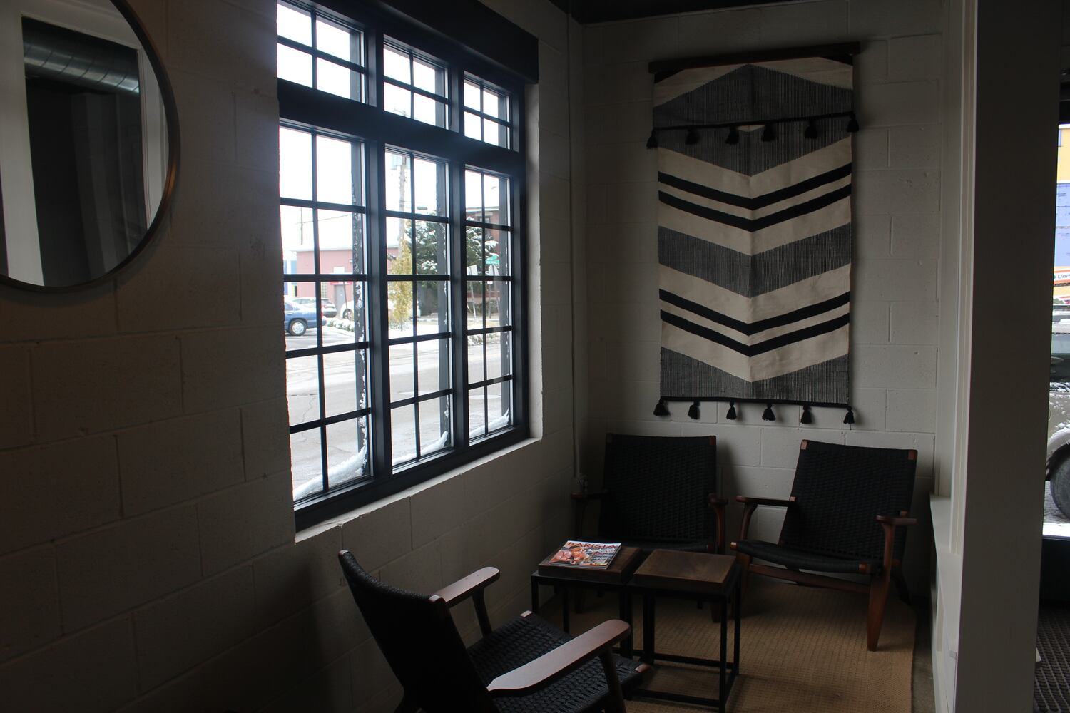 PHOTO:  look inside of the new Ghostlight Coffee shop location next to Old Scratch Pizza
