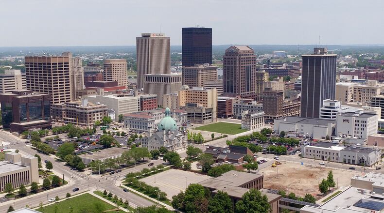 Dayton skyline