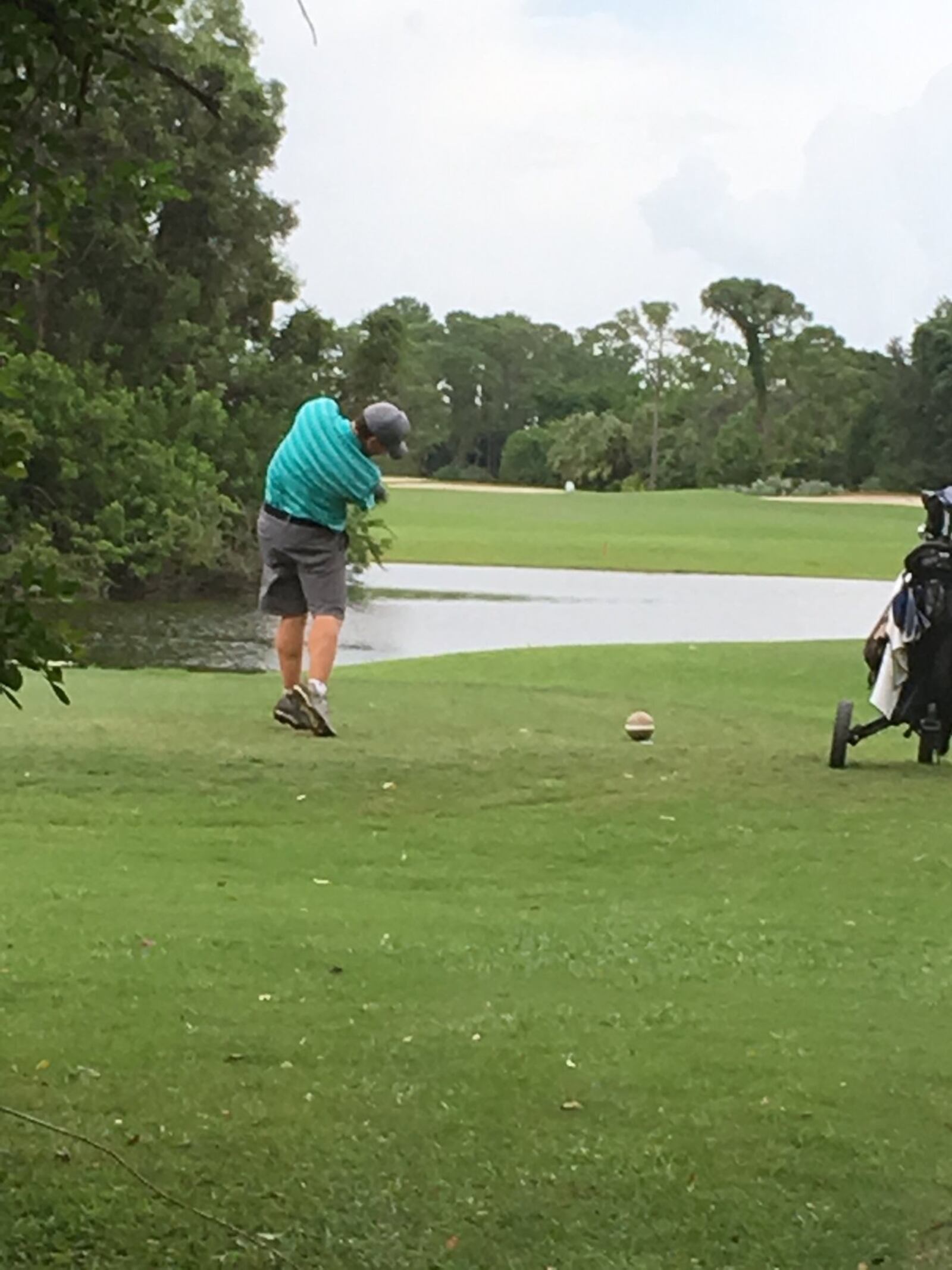 Monroe junior Alex Gomia shows his form during tournament play this summer. SUBMITTED PHOTO