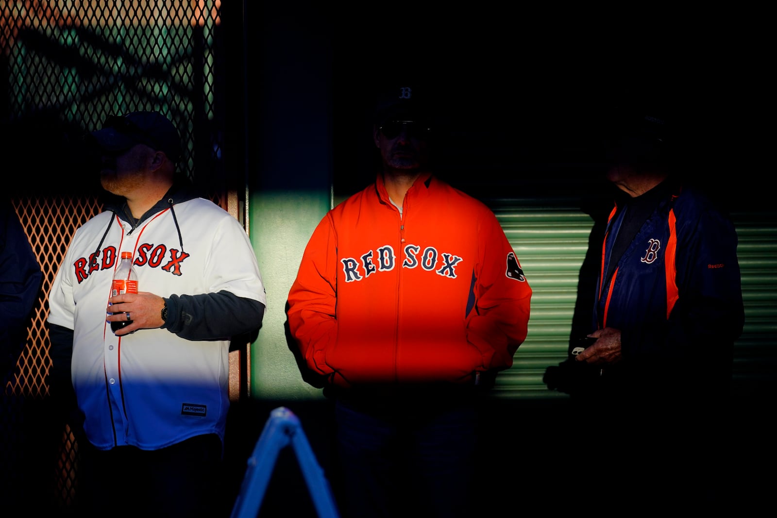 FILE-Fans arrive at Fenway Park in this Oct. 19, 2021, file photo in Boston.(AP Photo/Robert F. Bukaty, files)