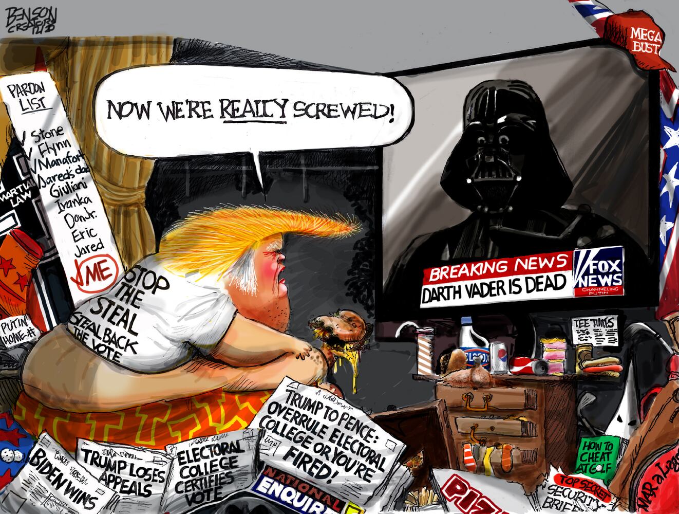 Week in cartoons: Good riddance to 2020 and more
