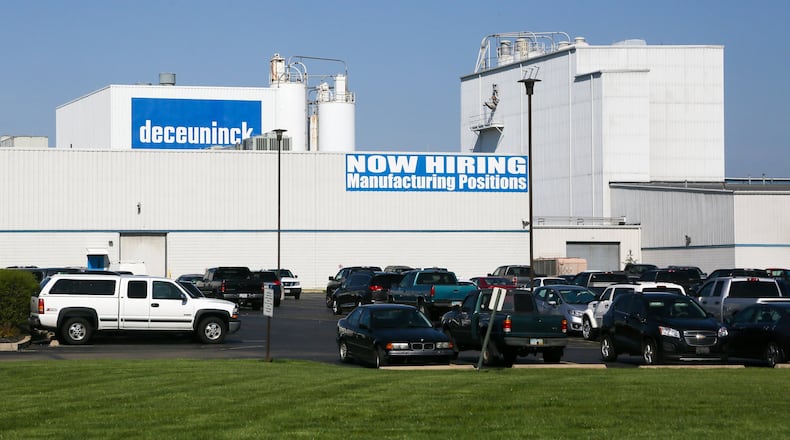 Deceuninck North America in Monroe. GREG LYNCH/STAFF