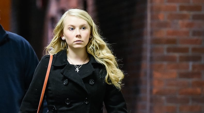 Brooke Skylar Richardson, right, Carlisle woman accused of killing her infant and burying it in the back yard, was scheduled to be in court Thursday, Dec. 14 for a conference with the court but they did not go on record. NICK GRAHAM/STAFF