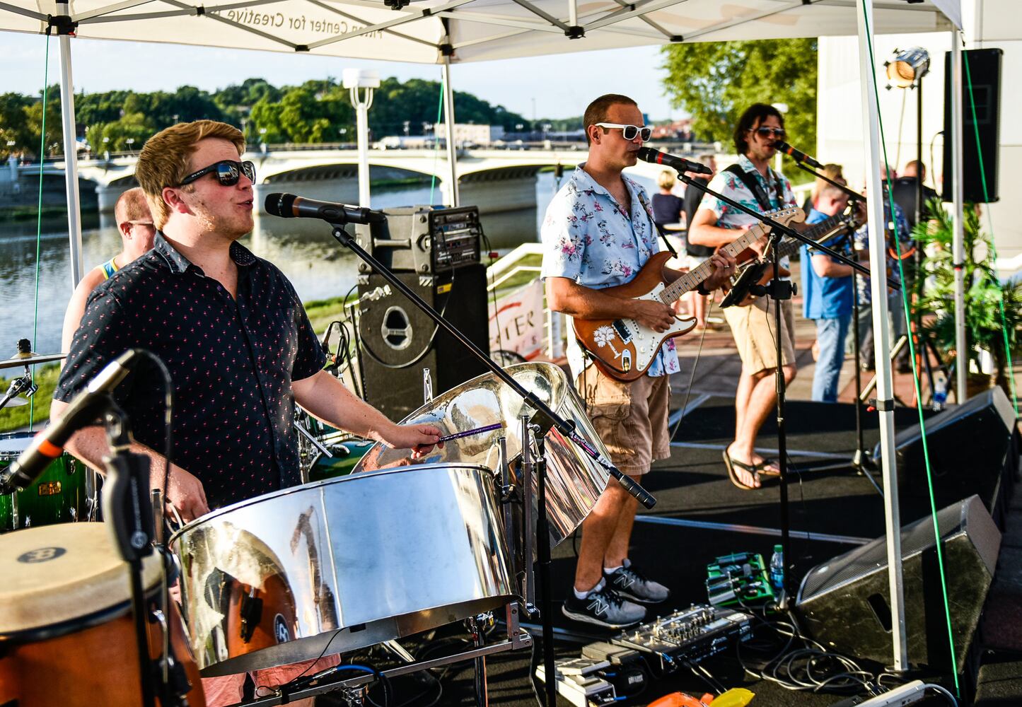 Fitton Center celebrates season launch with island themed party