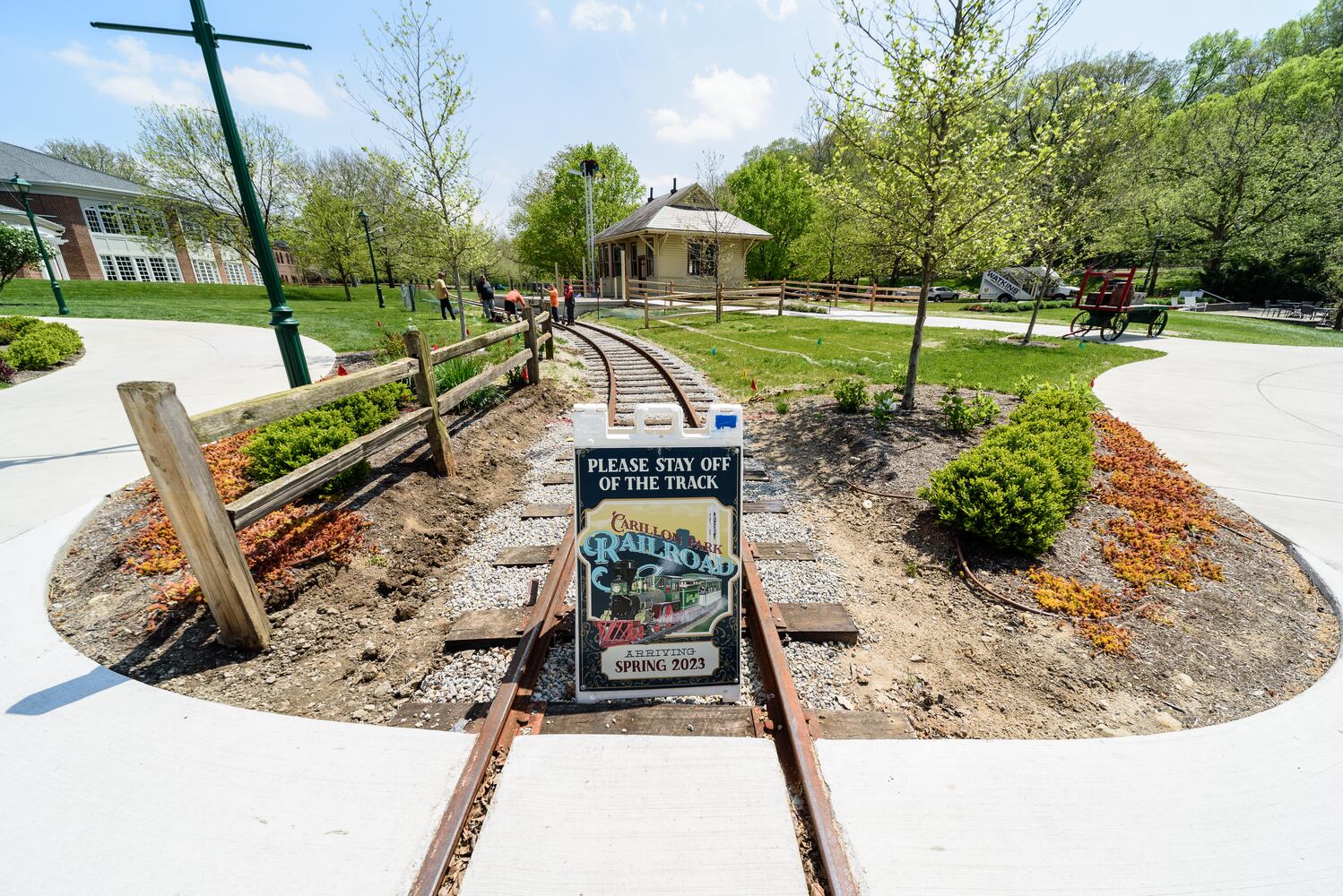 PHOTOS: A sneak peek at the new Carillon Park Railroad