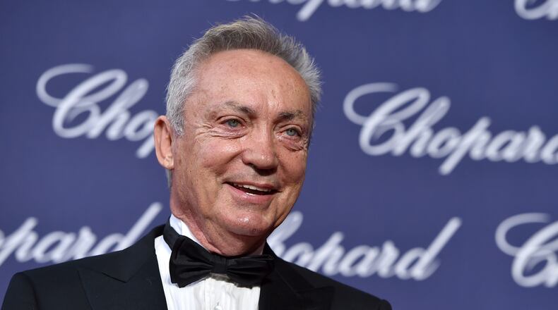 FILE - Udo Kier appears at the 28th annual Palm Springs International Film Festival Awards Gala in Palm Springs, Calif., on Jan. 2, 2017. (Photo by Jordan Strauss/Invision/AP, File)