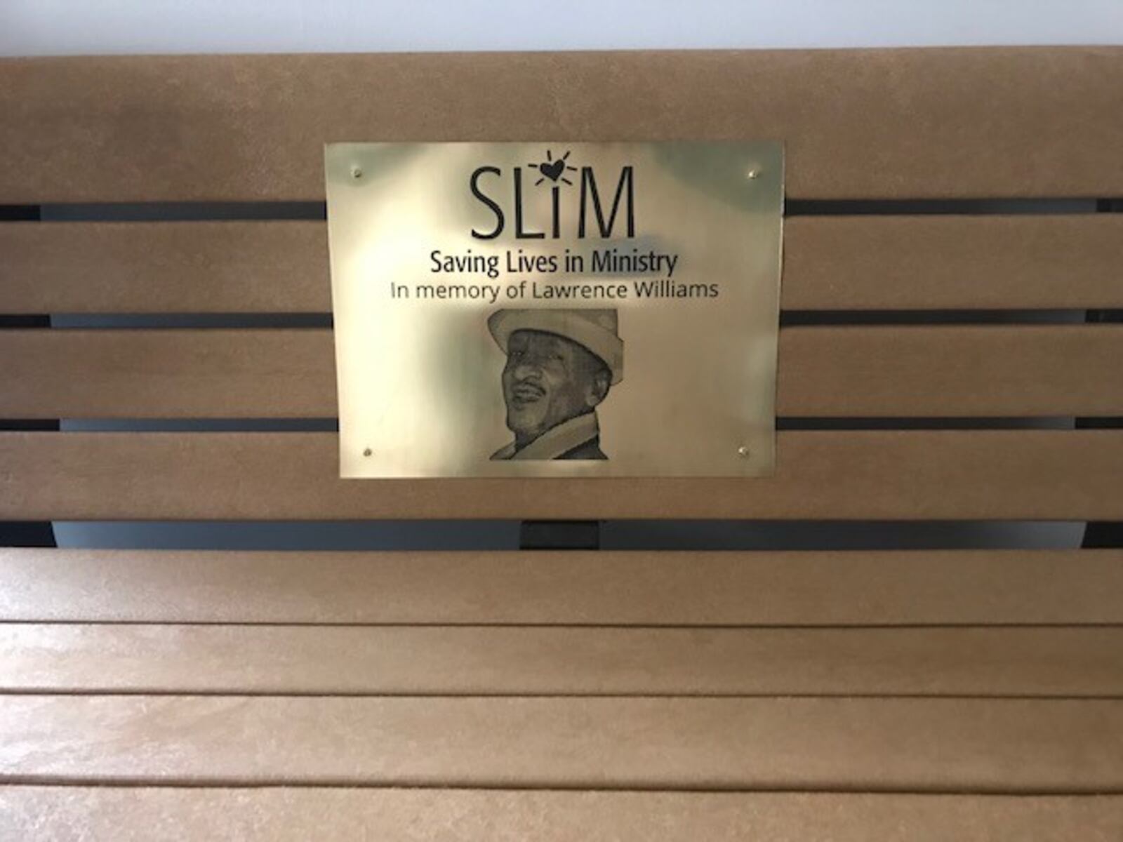 A park bench will be dedicated to Lawrence “Slim” Williams, a former drug addict who later helped countless people in the Hamilton community, on Oct. 16 at New Life Mission, 415 Henry St. CONTRIBUTED