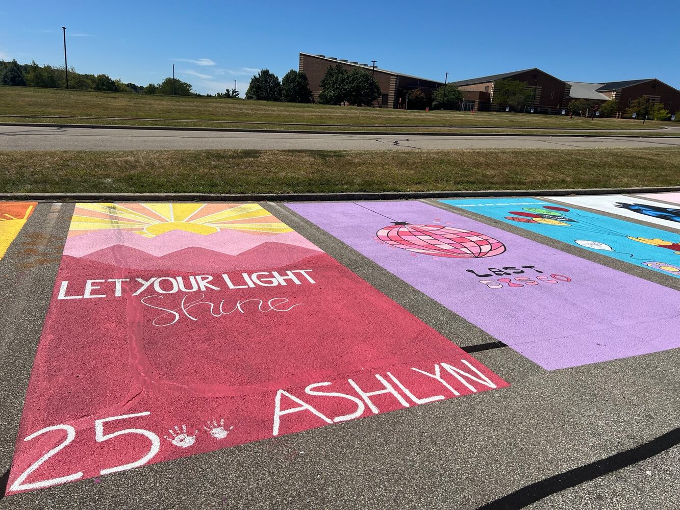 Fairfield high school senior parking lot 2024