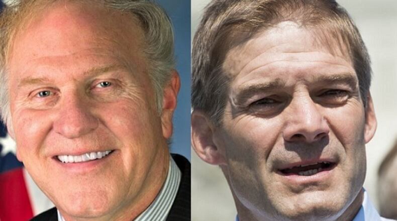 Congressmen Steve Chabot (left) and Jim Jordan