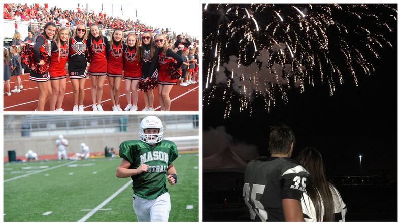 Lakota Local Schools is celebrating the 20th anniversary of the simultaneous opening of Lakota West and Lakota East high schools with fireworks at some home football games. Lakota West fireworks were mistaken for thunder in Mason last Friday, causing the Comets’ game to be delayed.