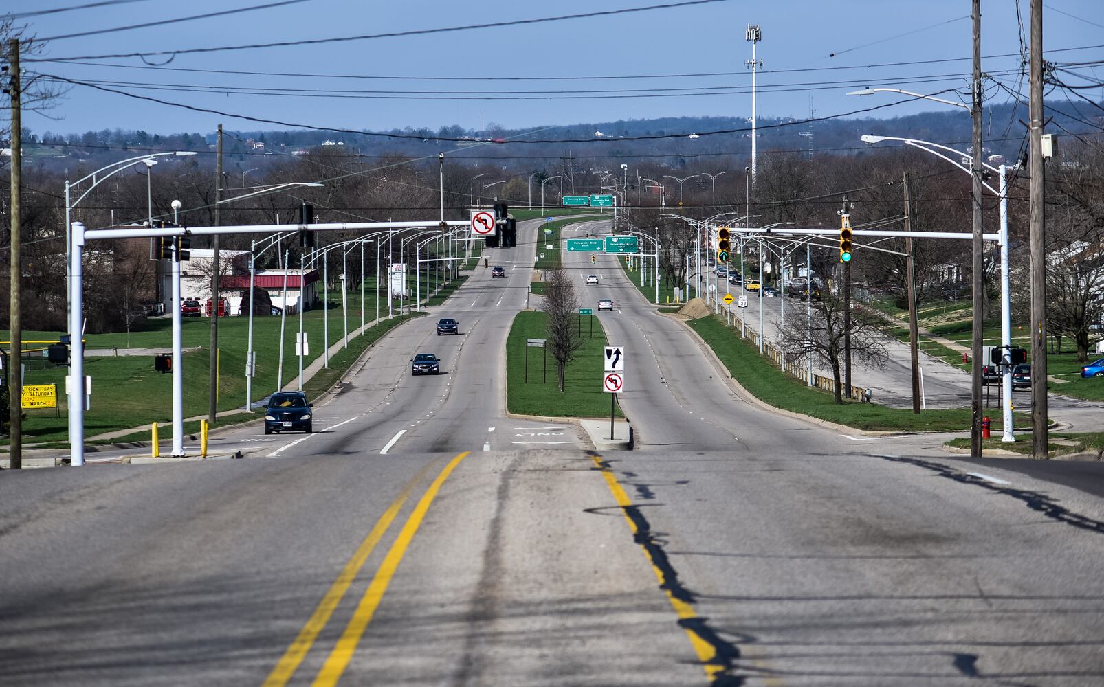 Scenes throughout Butler County as coronavirus concerns grow