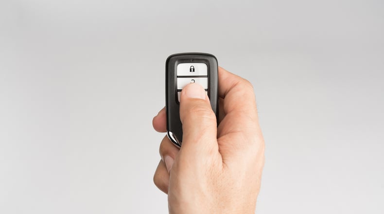 Remote-tart on vehicles doesn't usually lead to a horn honking first, it's typically the unlocking of the vehicle that causes it. iSTOCK/COX