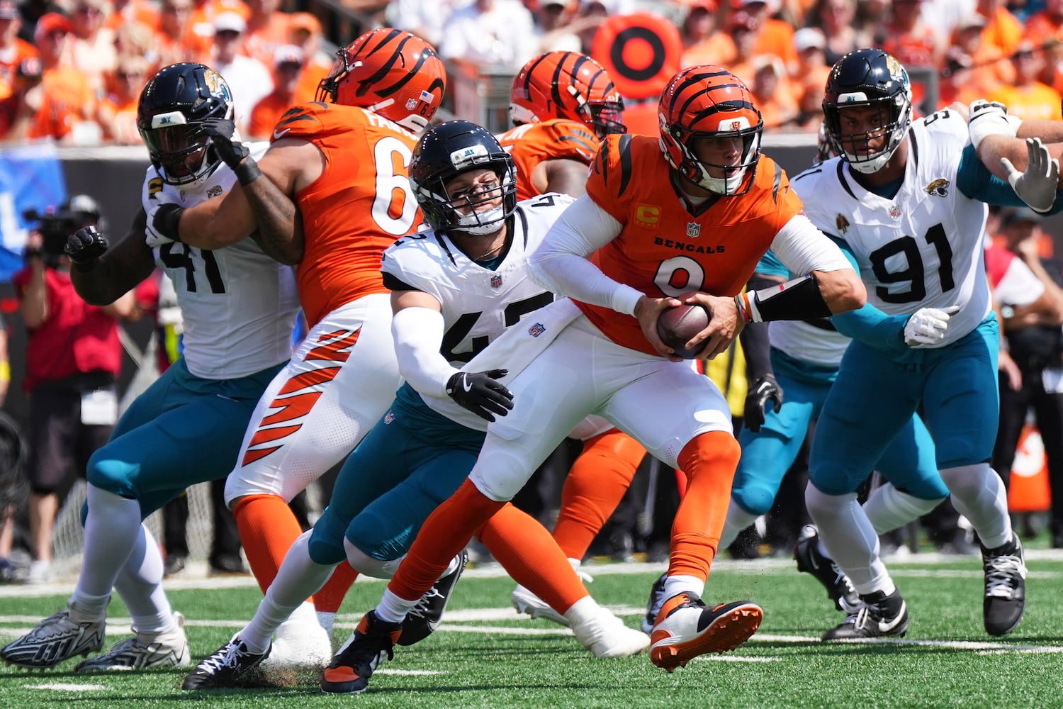 Jaguars Bengals Football