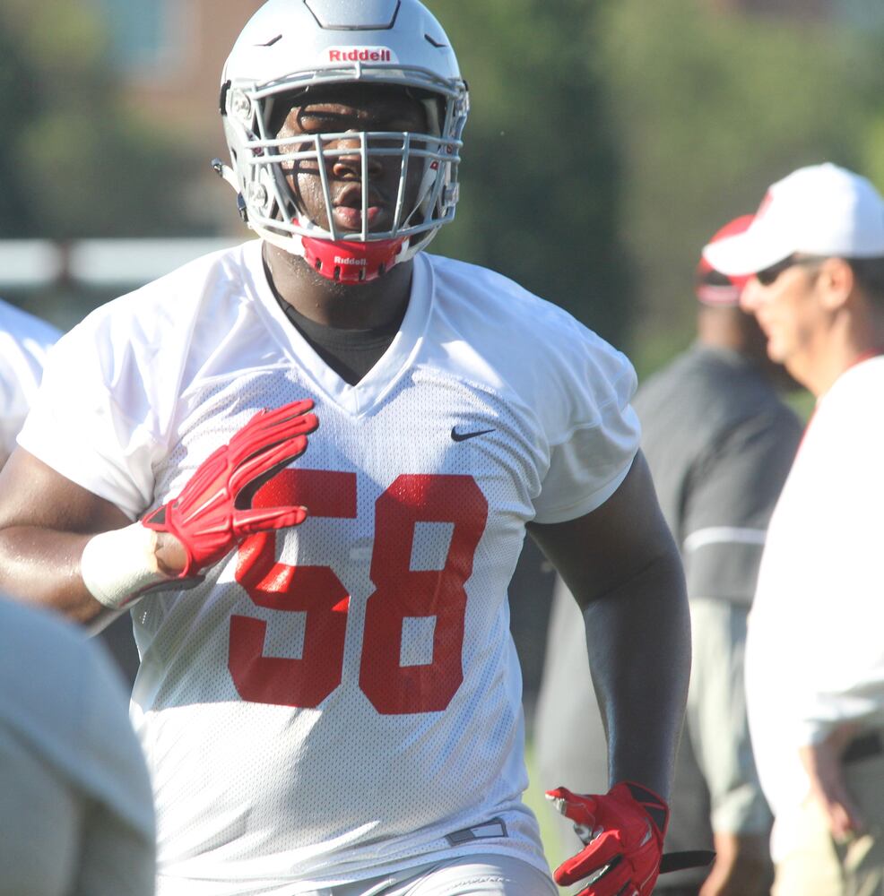Ohio State freshmen begin practice