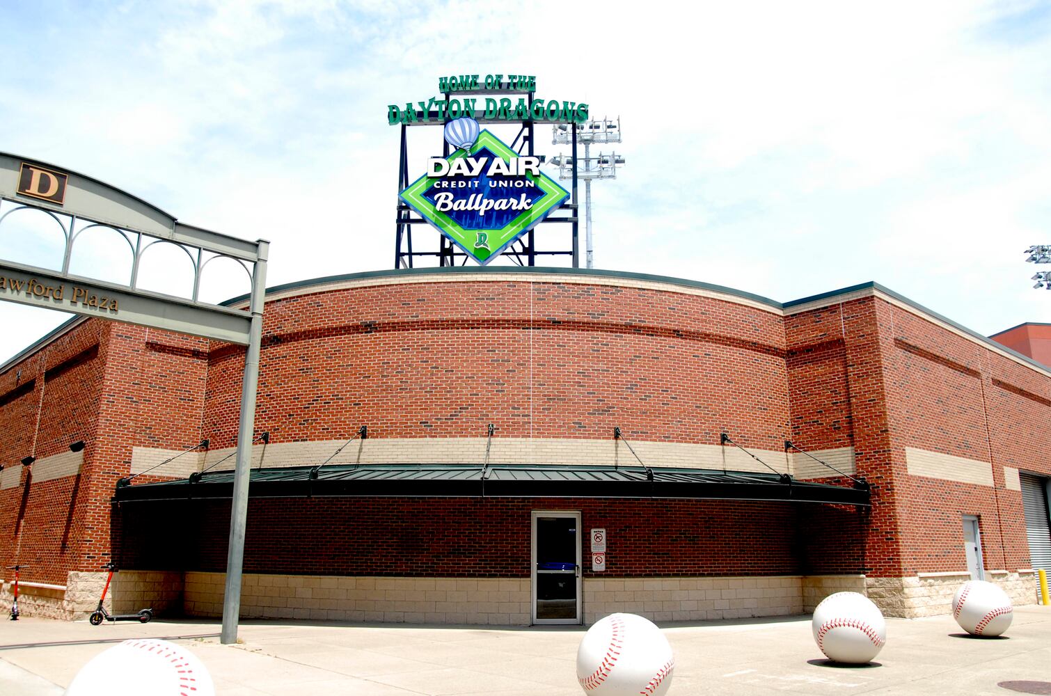Bengals Play Celebrity Softball Game at Day Air Ballpark