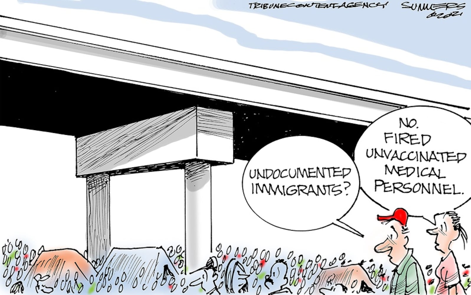 WEEK IN CARTOONS: Vaccines, immigration, spending and more