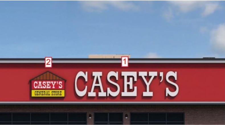 Casey’s General Store is a gas station and convenience store that was proposed for the corner of Central Avenue and Lomar Avenue. The proposed project would have replaced the former Pizza Hotline restaurant. CONTRIBUTED