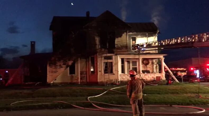 Four departments respond to two-alarm fire in Greenville