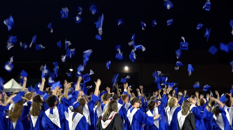 Hamilton High School's graduation ceremony on May 14, 2025. PROVIDED