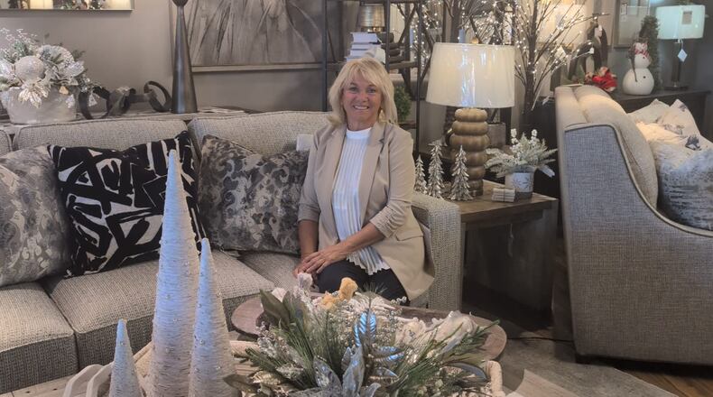 As founder of Sacksteder’s Interiors, Karen Sacksteder will appear at the Fitton Center for Creative Arts in Hamilton to offer tips for folks looking for holiday decorating ideas for their home. CONTRIBUTED/SACKSTEDER INTERIORS FACEBOOK