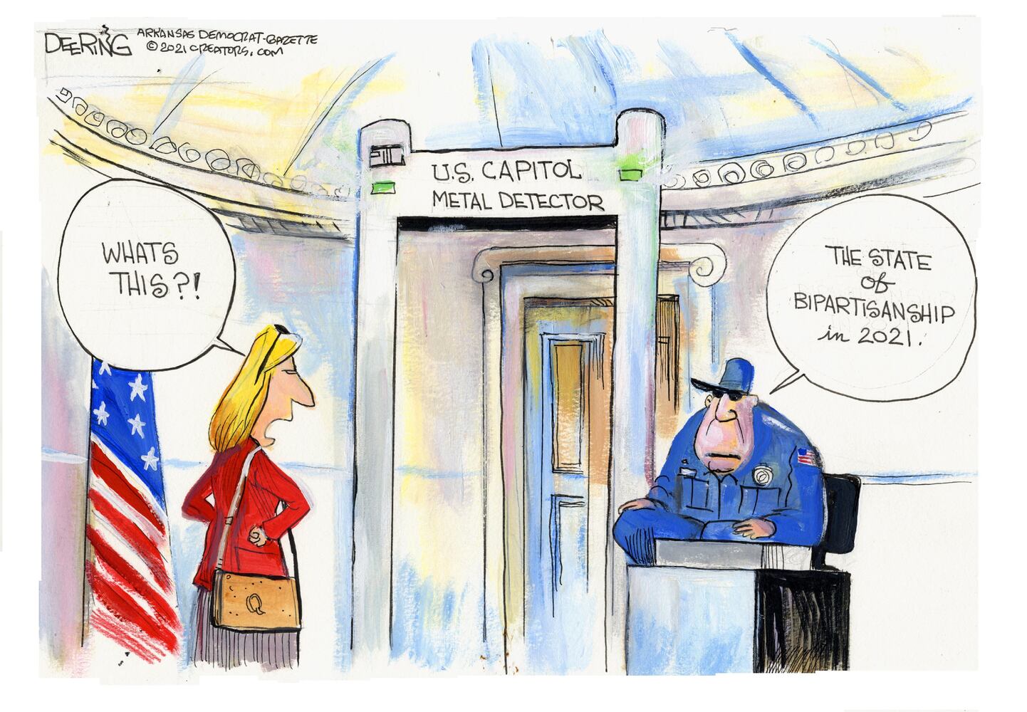 Week in cartoons: Executive orders, unity and more