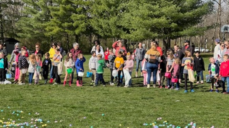It is that time of year, Easter Egg Hunt time. Get a list of local Easter Egg Hunts here and online at Journal-News.com. AMY BURZYNSKI/STAFF