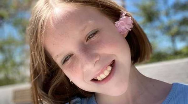 Students at Fairfield West Elementary School are wearing purple today to remember Reagan Vanoss, 10, who died Tuesday night in an ATV accident.