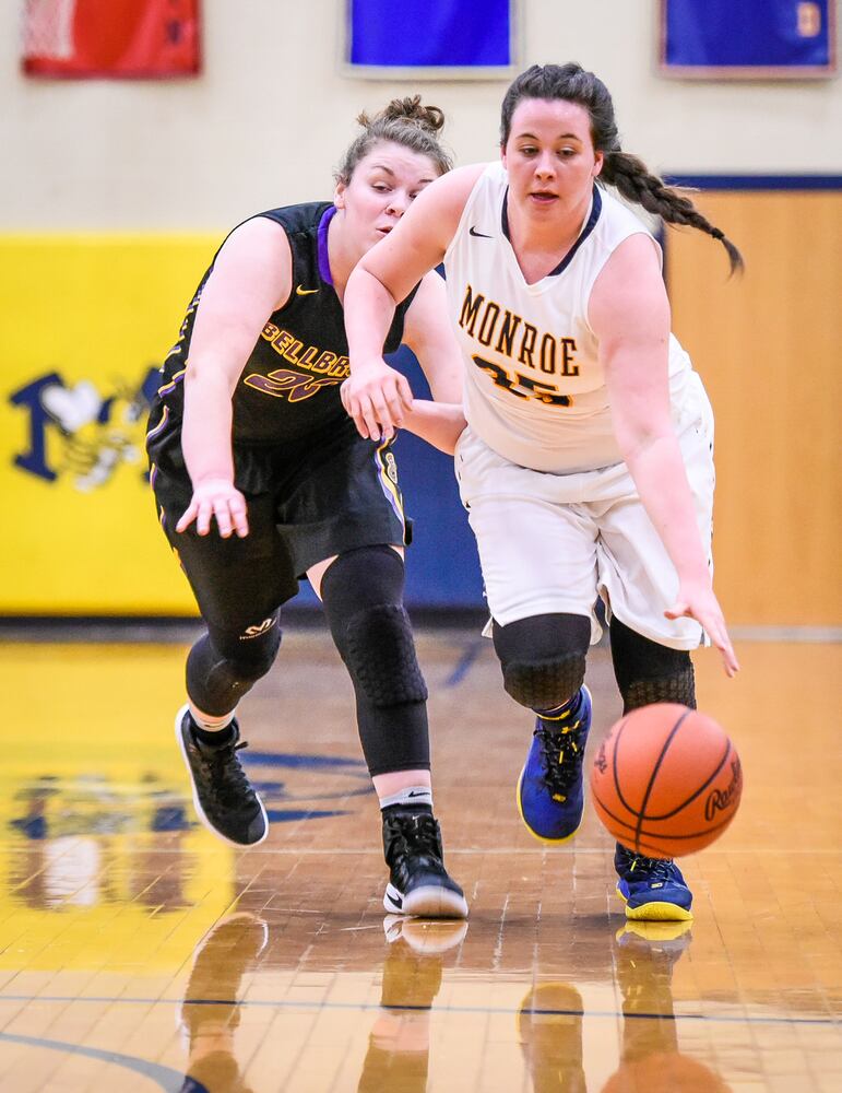 Monroe vs Bellbrook Girls Basketball