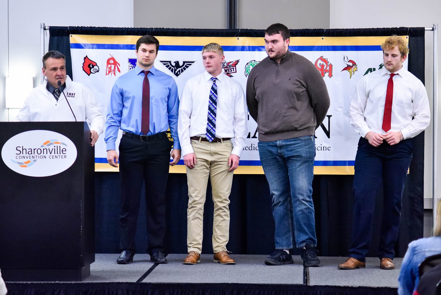 GMC football signing day ceremony