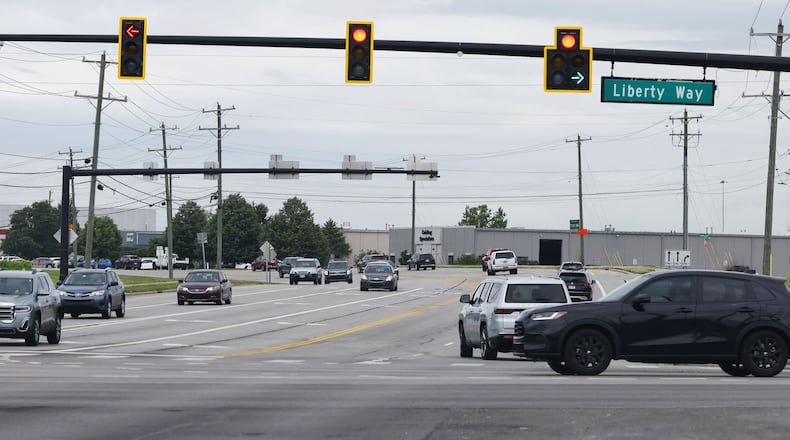 Cox Road in West Chester Township. NICK GRAHAM/STAFF