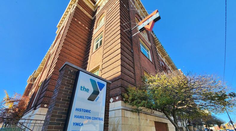 The Hamilton Central YMCA on North Second Street is one of four Hamilton nonprofits receiving assistance from the Hamilton Amusement and Hospitality Association. NICK GRAHAM/STAFF