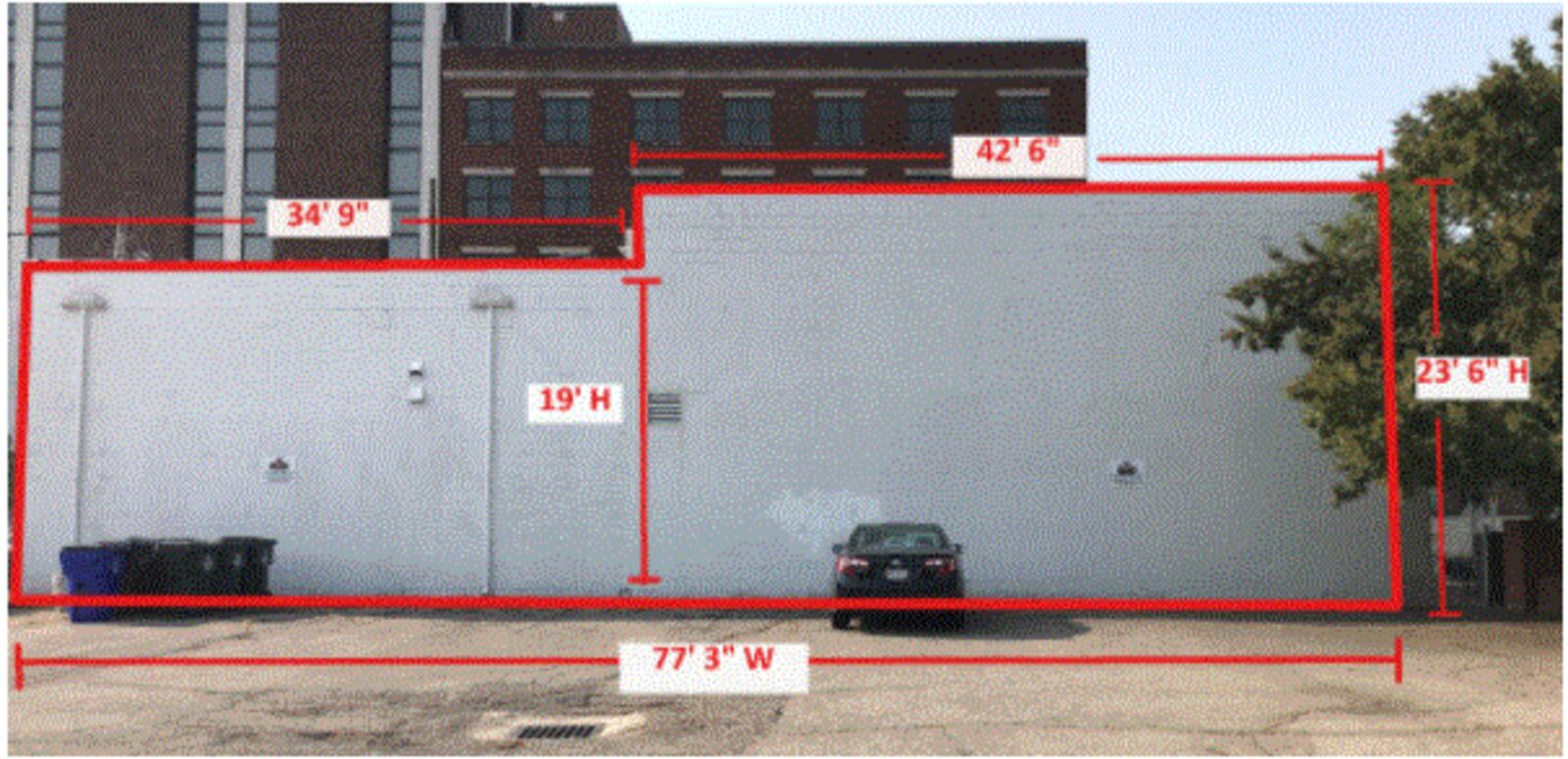 The Hamilton Firefighters IAFF Local 20 union hall is a 2021 site for a StreetSpark mural. PROVIDED