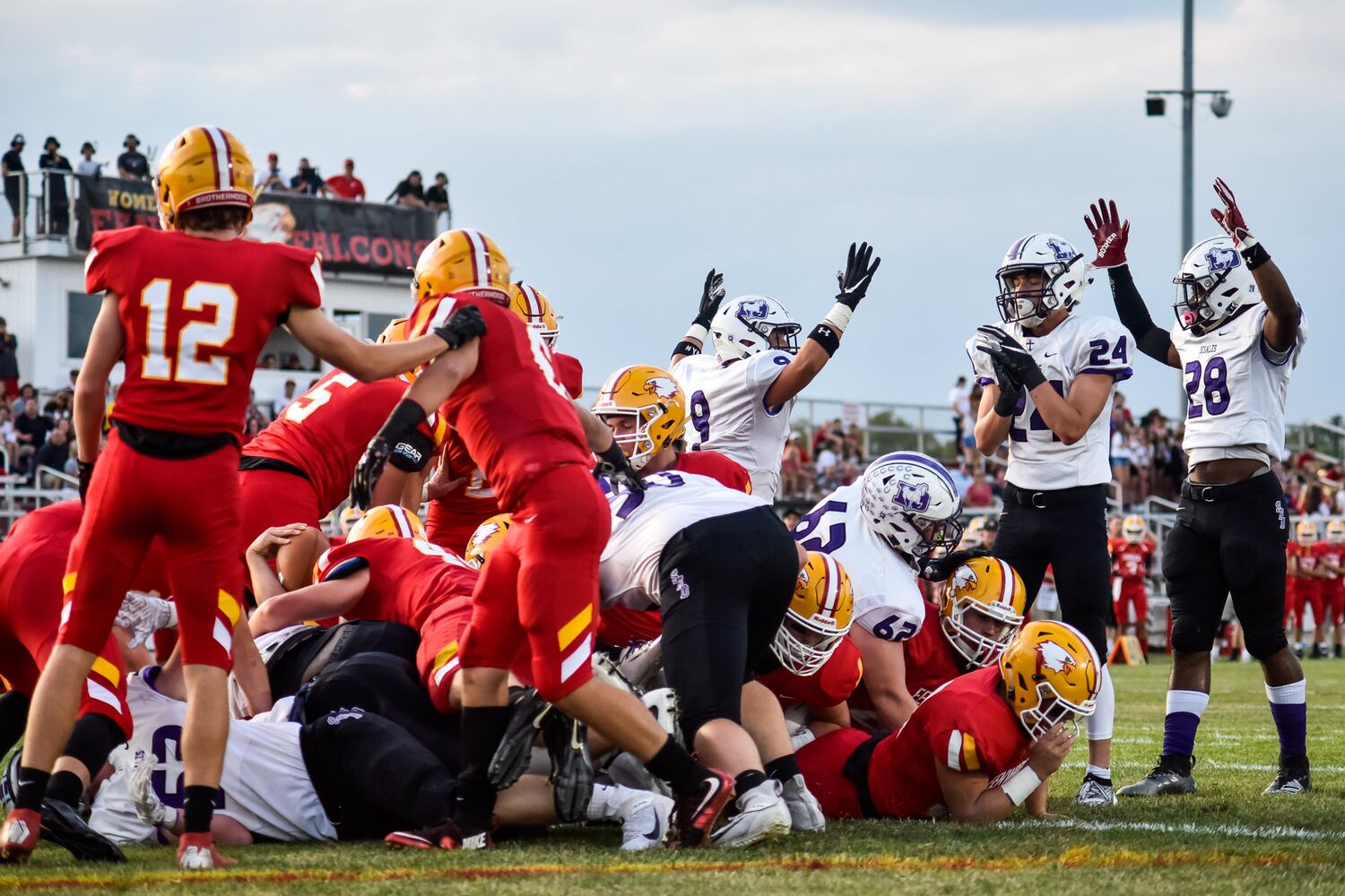Fenwick football falls to Saint Francis DeSales Friday, Sept. 27