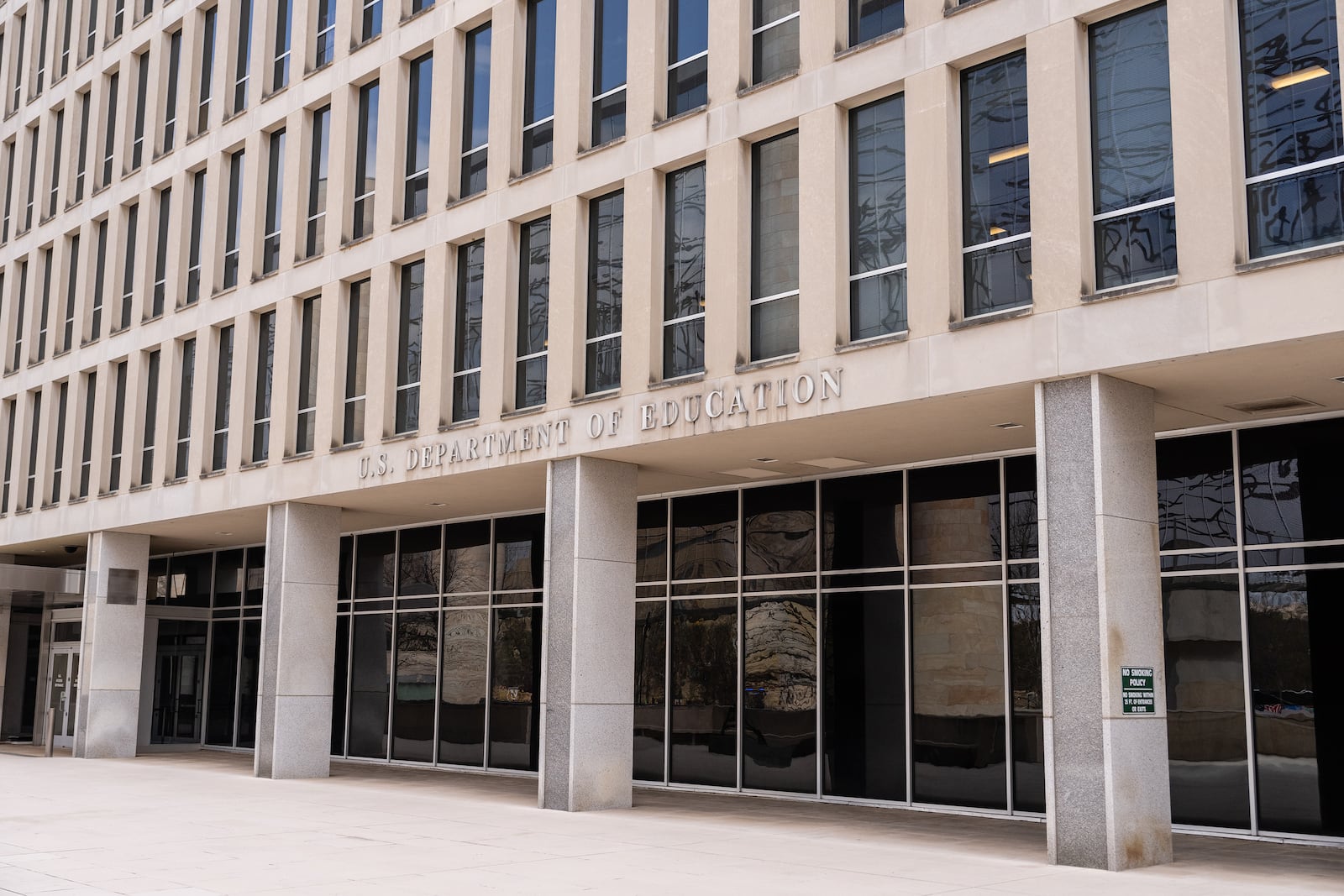 
                        FILE — The Department of Education in Washington, March 20, 2025. The Trump administration opened another front Wednesday, July 23, in its effort to target immigrants and root out diversity programming, promising to investigate scholarships for students brought to the United States illegally as children. (Eric Lee/The New York Times)
                      