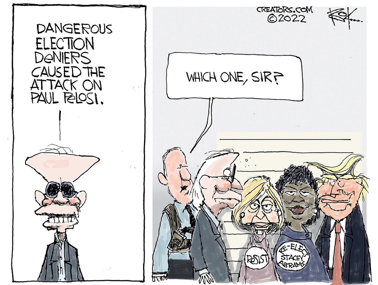 WEEK IN CARTOONS: Twitter, Pelosi attack, midterms and more