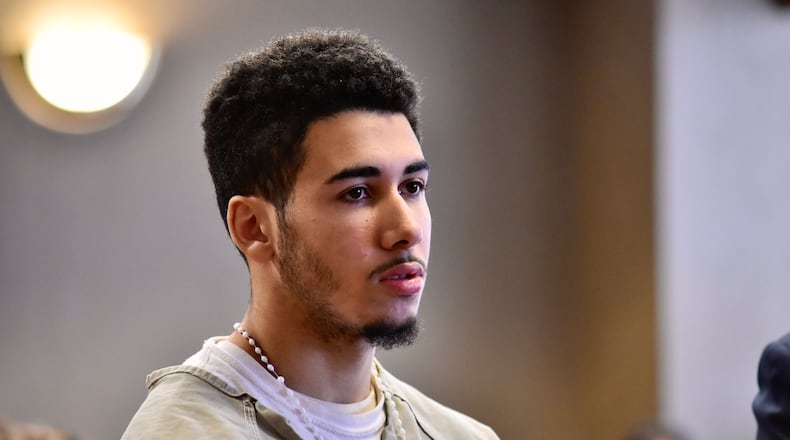 Camron Pawlowski, 17, pleaded guilty Tuesday in Butler County Common Pleas Court to involuntary manslaughter and other felonies for the shooting death of Michael Stewart in Hamilton in October. NICK GRAHAM/STAFF