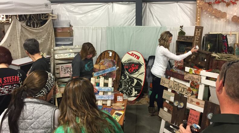 Billed as a traveling boutique show with a vintage flair, the Ruffles & Rust Expo is scheduled for Saturday, March 18, and Sunday, March 19, at the Butler County Fairgrounds. CONTRIBUTED