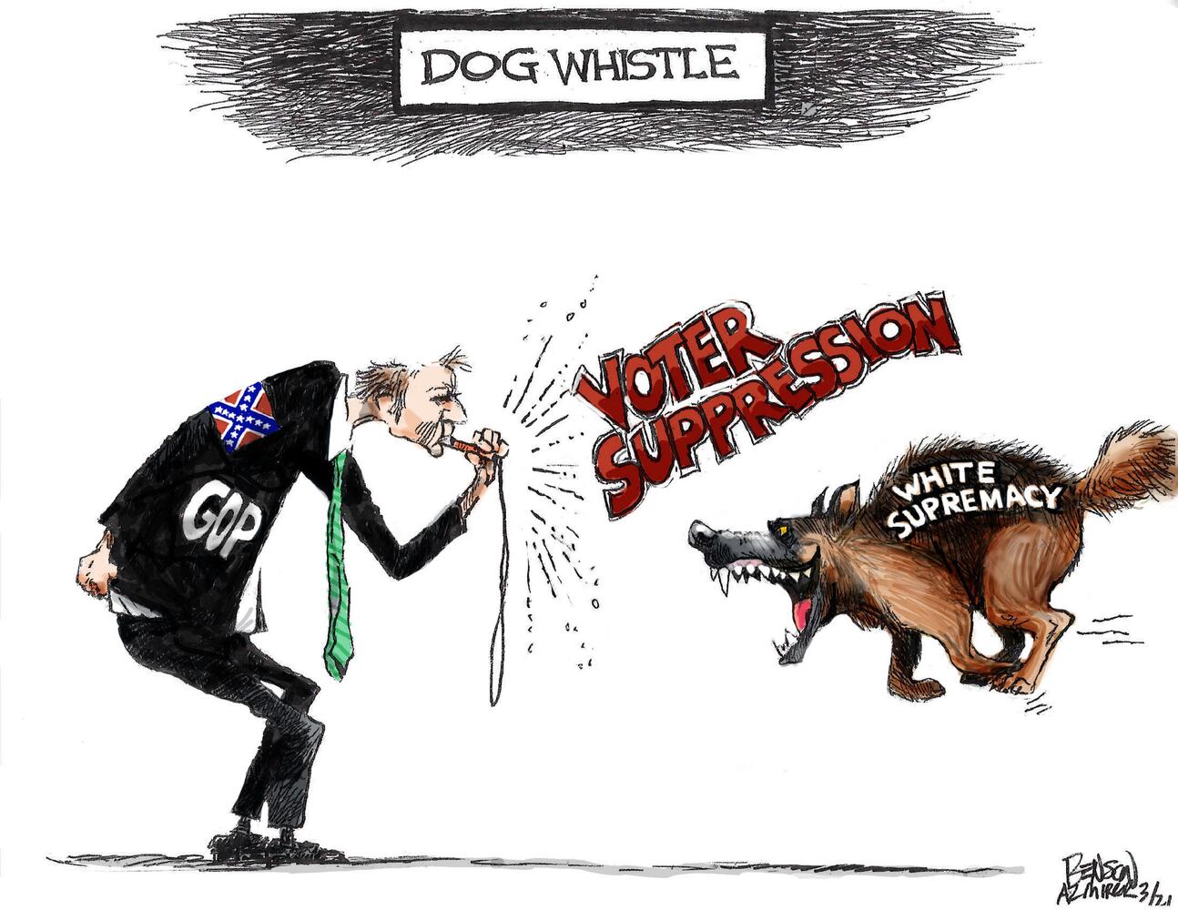 Week in cartoons: Immigration, voter suppression and more