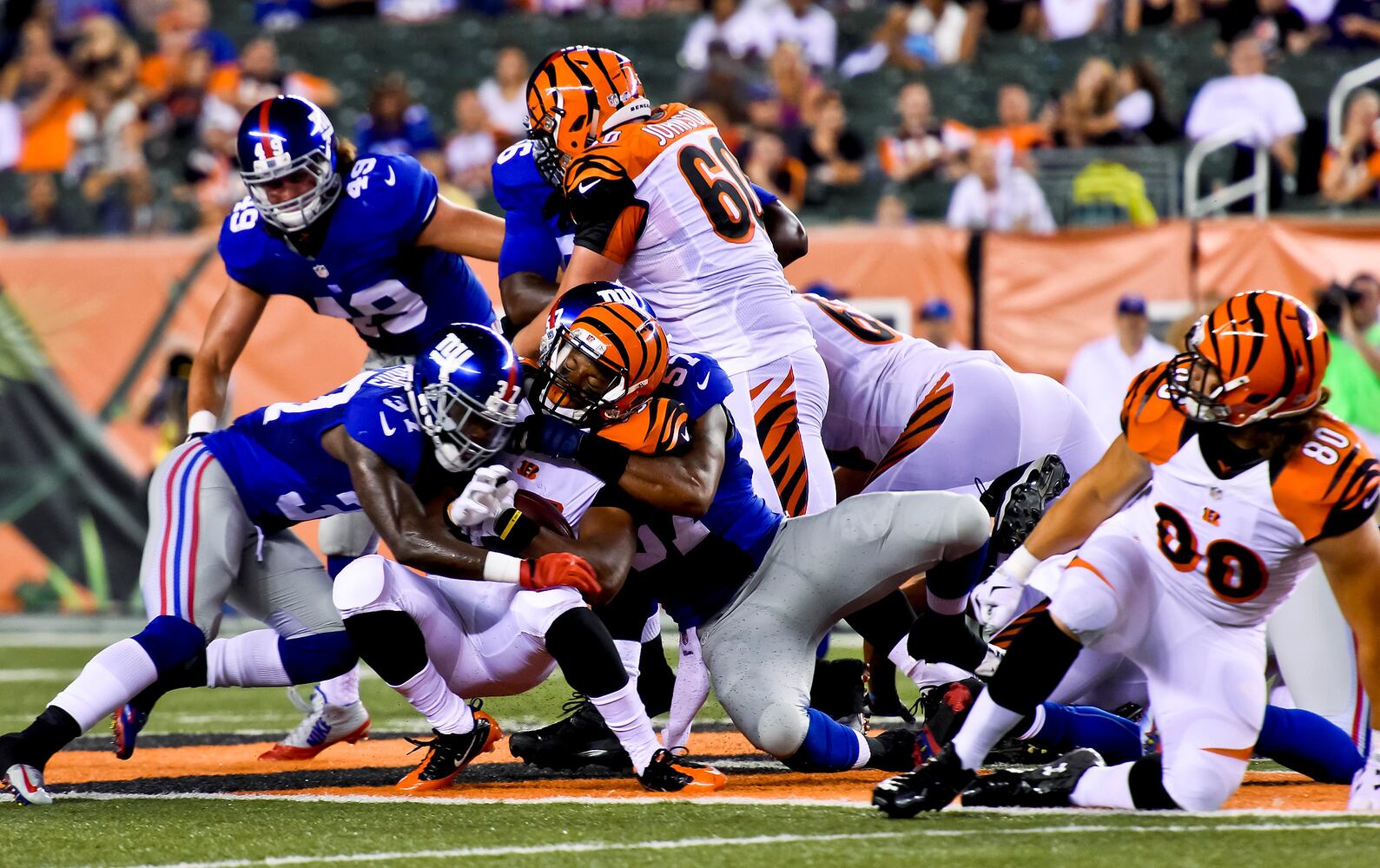 Bengals vs Giants preseason