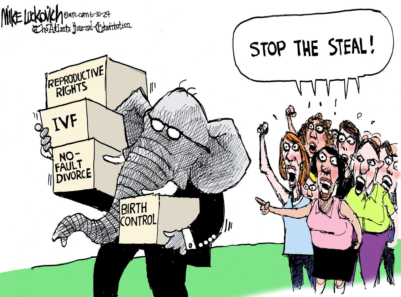 CARTOONS: Mike Luckovich, July 3, 2024